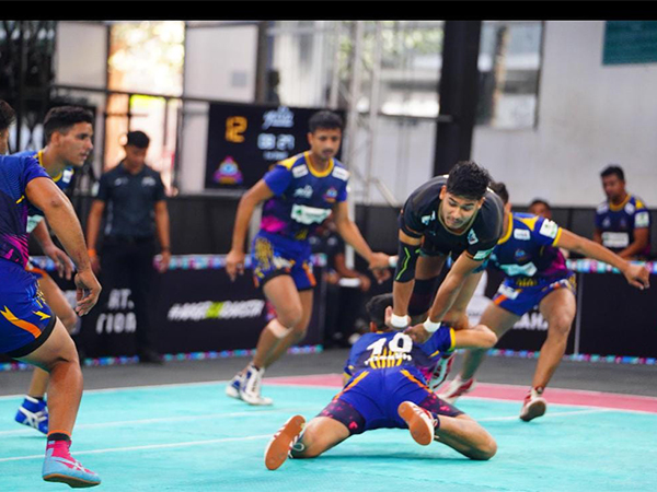 Players in action during Yuva Kabaddi Series (Image: YKS)