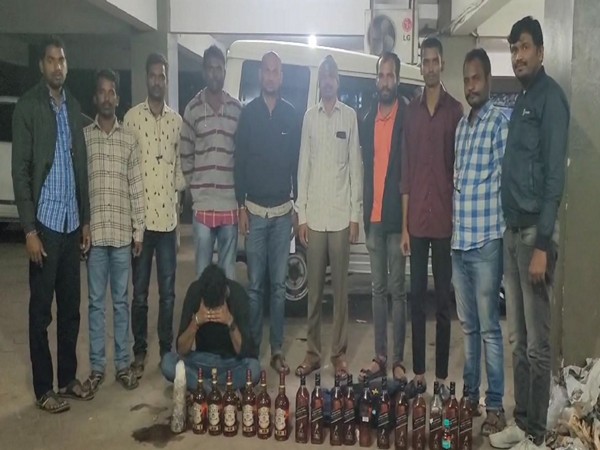 Excise police seize liquor worth Rs three lakhs in Hyderabad (Photo/Exsice Police Hyderabad)