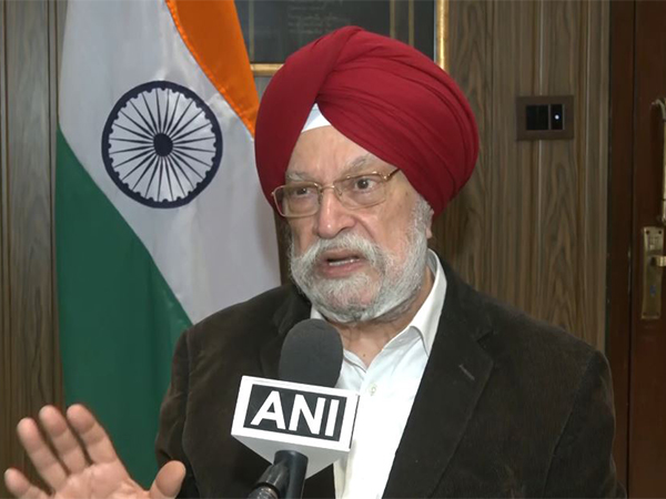 Union Minister Hardeep Singh Puri. (Photo/ANI)