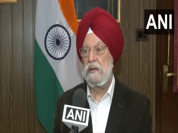 Union Minister Hardeep Singh Puri  (Photo/ANI)