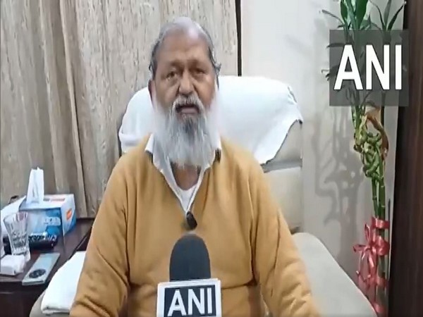  Haryana Minister Anil Vij (Photo/ANI)