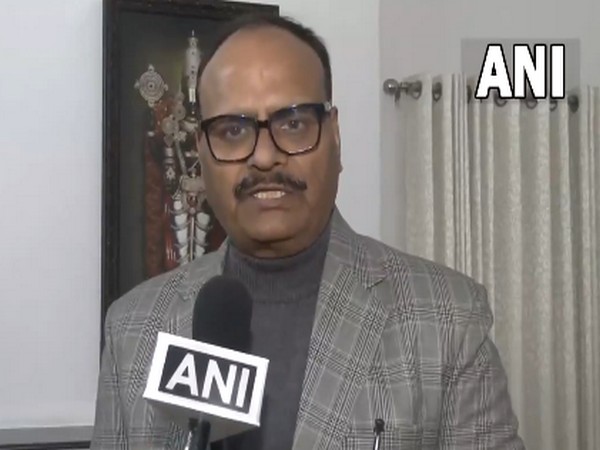 Uttar Pradesh Deputy Chief Minister Brajesh Pathak (Photo/ANI)