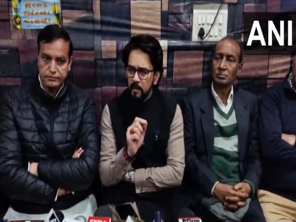 BJP MP Anurag Thakur (Photo/ANI)