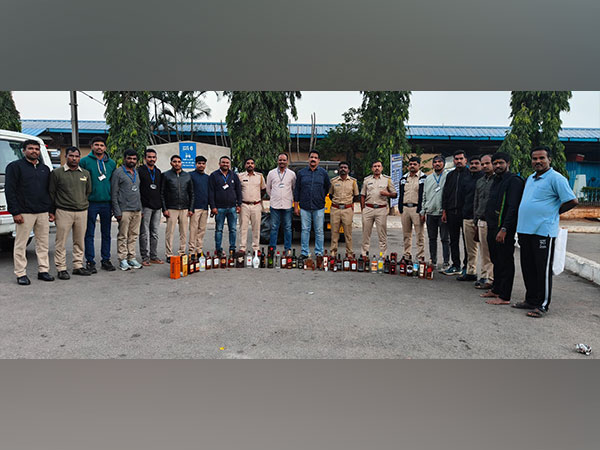 Excise Police seized 43 bottles of liquor valued at ₹2 lakh