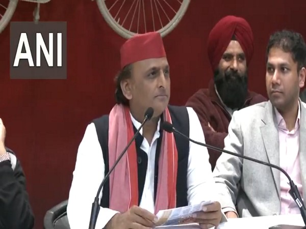 Samajwadi Party (SP) Chief, Akhilesh Yadav (Photo/ANI)