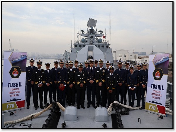 Indian Navy officers in Morocco (Photo/ X@indiannavy)