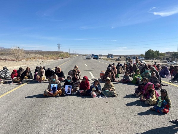 Baloch Protests against killing of Zareef Baloch (Photo/@MahrangBaloch_)