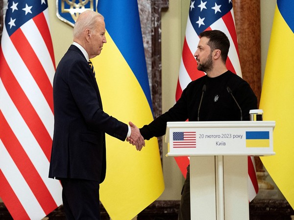 US President Joe Biden and Volodymyr Zelenskyy, President of Ukraine (Image/Reuters)
