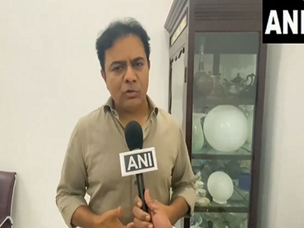 BRS leader KT Rama Rao. (Photo/ANI)