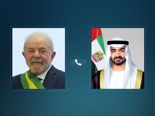 UAE President Sheikh Mohamed bin Zayed Al Nahyan and Brazil President   Luiz Inacio Lula da Silva (Photo/WAM)
