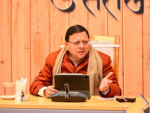  Uttarakhand Chief Minister Pushkar Singh Dhami (Photo/ANI)