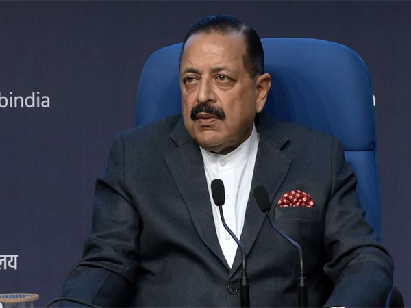 Union MoS (Independent Charge) of the Ministry of Earth Sciences, Jitendra Singh (Photo/ANI) 