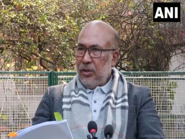 Manipur Chief Minister N Biren Singh (Photo/ANI)