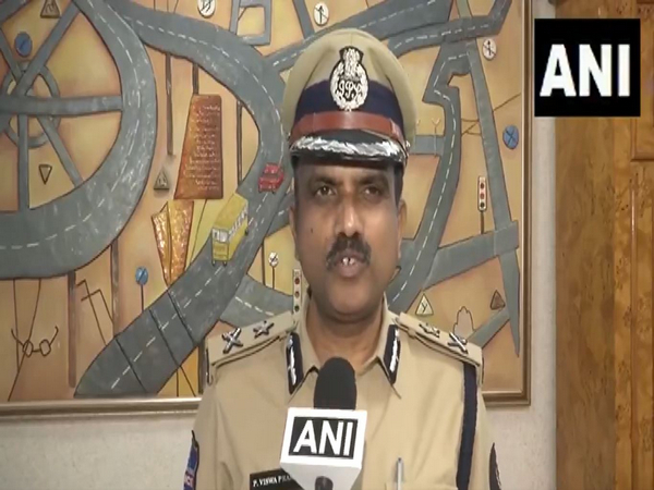  Additional Commissioner of Police-Traffic, P Viswa Prasad. (Photo/ANI)