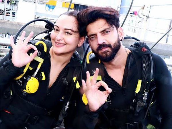 Bollywood couple Sonakshi Sinha and Zaheer Iqbal (Image source: Instagram)