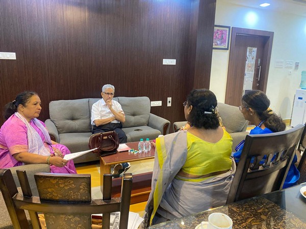 NCW assessed security at Anna University, met SIT. (Photo/@NCWIndia)