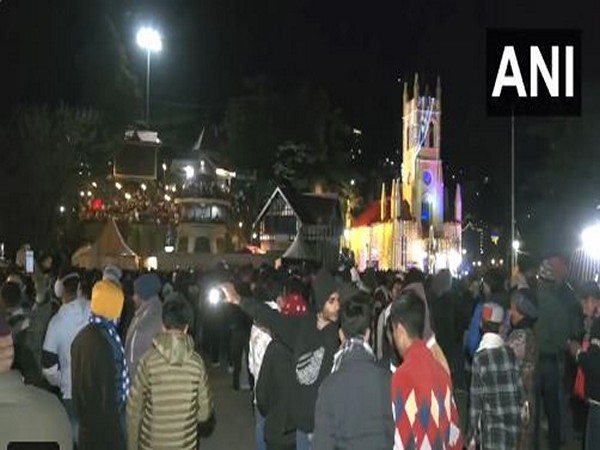 New Year celebration in Shimla (Photo/ANI)