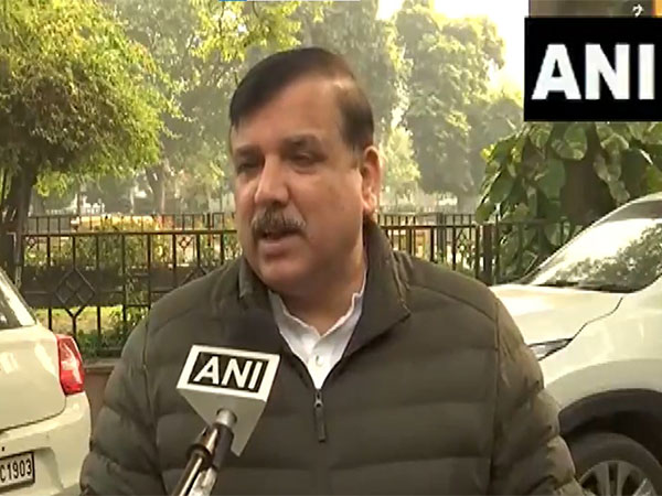 Aam Aadmi Party (AAP) leader Sanjay Singh (Photo/ANI)