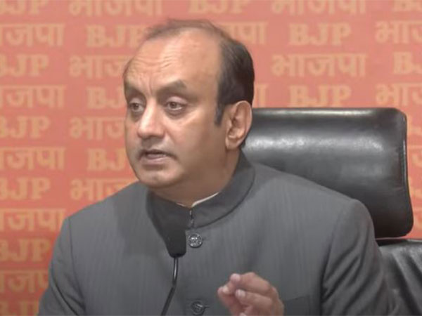 BJP MP & party's National Spokesperson Sudhanshu Trivedi (Photo/ANI)