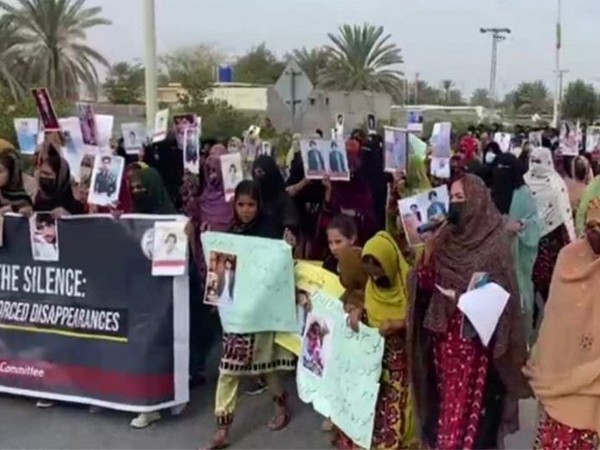 BYC supporters protest against extrajudicial killings in Balochistan. (Photo: X/ @TBPEnglish)