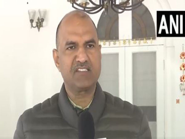  Bharatiya Janata Party (BJP) Chittorgarh MP CP Joshi (Photo/ANI)