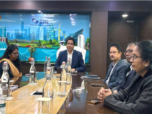 Pradip Kumar Das, Chairman and Managing Director, IREDA,  addressed employees via video conferencing  (Photo source: PIB)