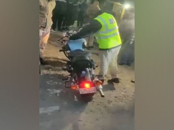 Delhi Police during operation ‘Bullet Raja’ (Photo/ANI)