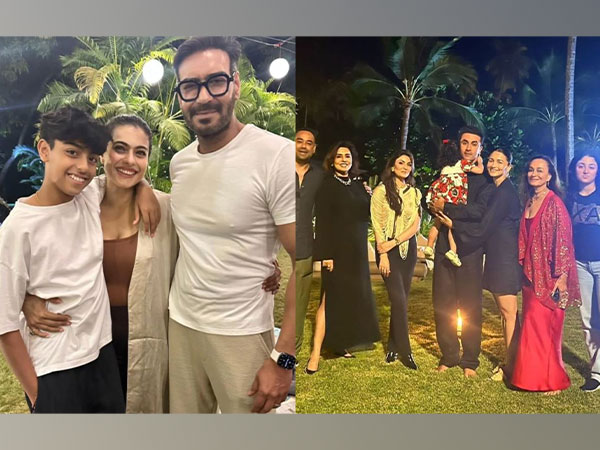 Actor Ajay Devgn & Family and Kapoor Family (Image Source: Instagram/@neetu54@kajol)
