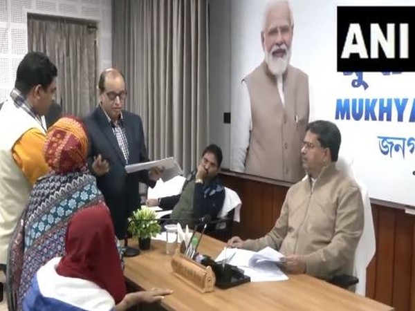 Tripura Chief Minister Manik Saha (Photo/ANI) 