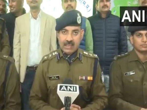 Gwalior SP Dharamvir Singh (Photo/ANI)  