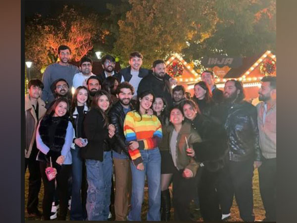 Ananya Panday, Janhvi Kapoor, Anant Ambani (Image source: Instagram @ananyapanday)