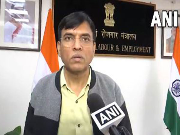 Union Labour and Employment Minister, Mansukh Mandaviya  (Photo/ANI)