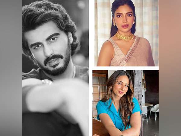 Actors Arjun Kapoor, Rakul Preet Singh and Bhumi Pednekar (Image source: Instagram)