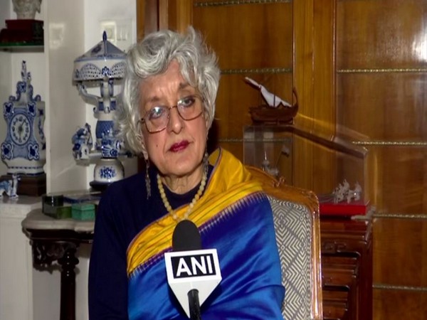 Former Indian High Commissioner to Bangladesh Veena Sikri (Photo/ANI)