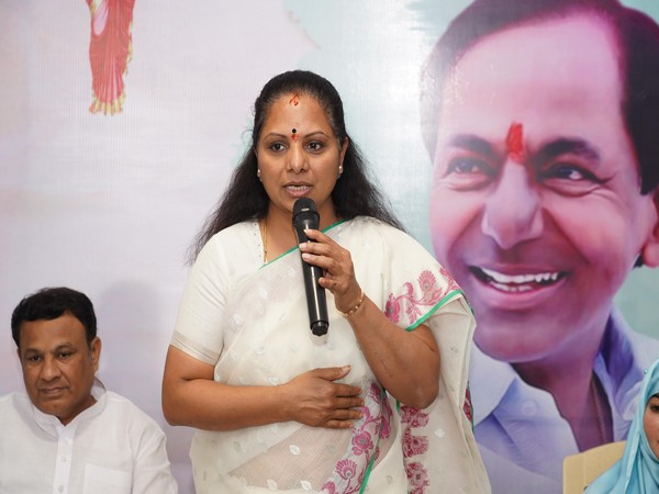 BRS MLC K. Kavitha (Photo/ANI)