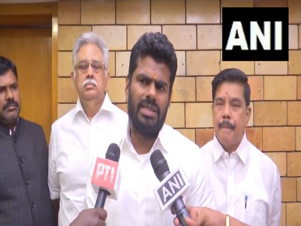 Tamil Nadu BJP President K. Annamalai (Photo/ANI)