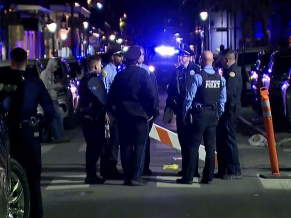 Police officers at the Bourbon Street (Photo/ Reuters)