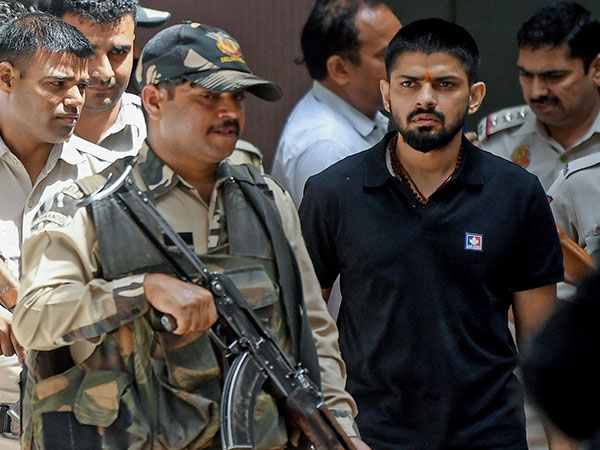 Gangster Lawrence Bishnoi. (File Photo/ ANI)