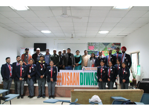 Indo-Dutch Horticulture Technologies under “Unnati-Apple Initiative” Celebrates Kisan Diwas 2024.