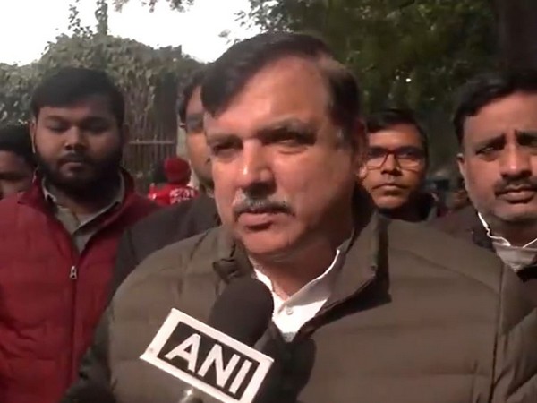 Aam Aadmi Party MP Sanjay Singh. (Photo/ANI)