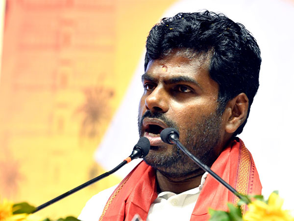  Tamil Nadu BJP President K Annamalai. (File Photo/ANI)