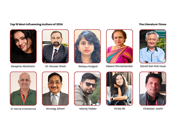 The Literature Times Top 10 Most Influencing Authors of 2024