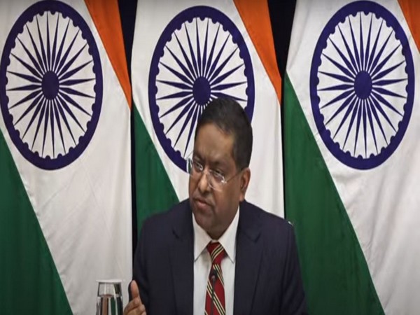 Ministry of External Affairs spokesperson Randhir Jaiswal (Photo/MEA-YouTubbe)