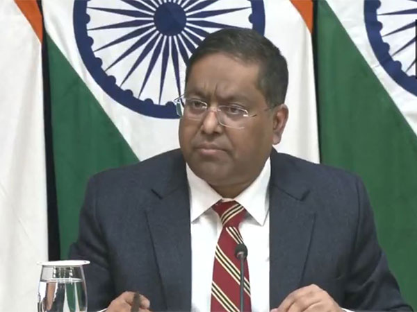 Ministry of External Affairs spokesperson Randhir Jaiswal (Photo/ANI)