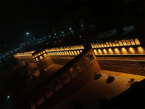 Facade lighting in Prayagraj (Photo/UP Information Dept)