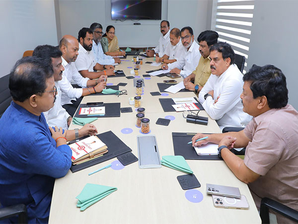 Janasena party's core commitee meeting (Photo/X @JanaSenaParty)
