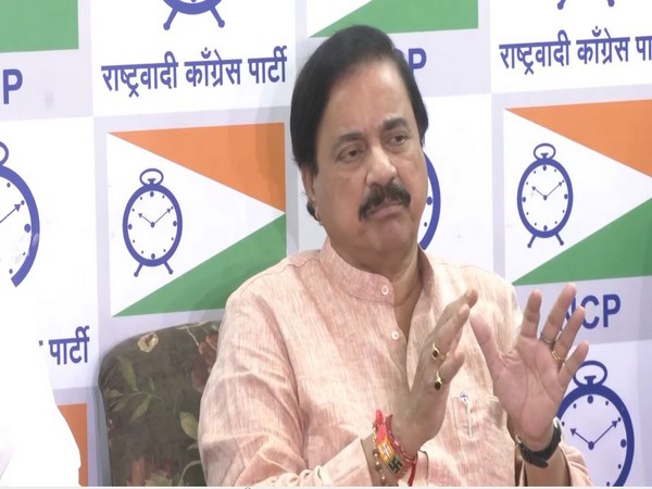  Nationalist Congress Party (NCP) leader Sunil Tatkare (Photo/ANI)