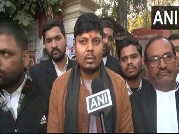 Brother of the victim Chandan Gupta, Vivek Gupta (Photo/ANI)