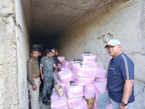 Assam Police seize Codeine-based cough syrup worth Rs 2 crore in Cachar (Photo/X/@himantabiswa)