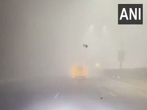 Visuals from DND, Delhi (Photo/ANI)